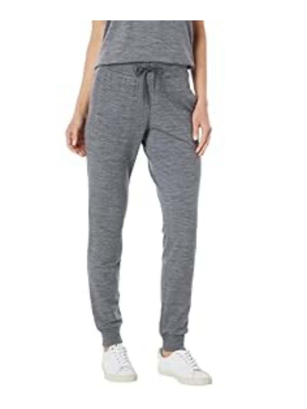 Icebreaker Women's Heather Gray Crush Merino Wool Jogger Pants